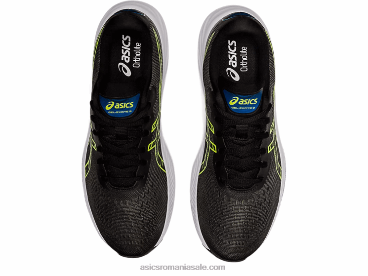 Asics negru/verde pericol gel-excitare 9 ZF4641319