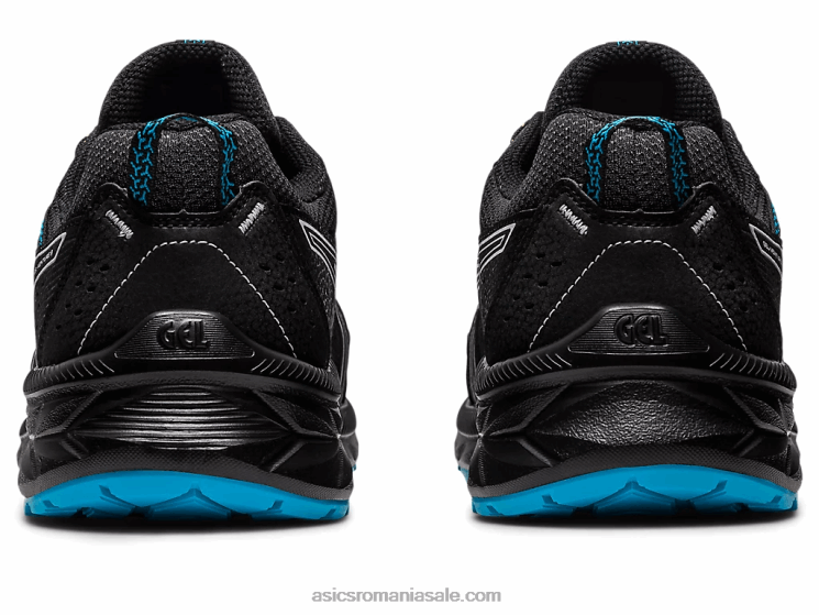 Asics negru/violet amurg gel-venture 9 rezistent la apă ZF464129
