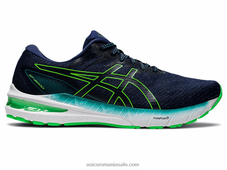 Asics ocean adânc/frunză nouă gt-2000 10 lățime ZF4641244