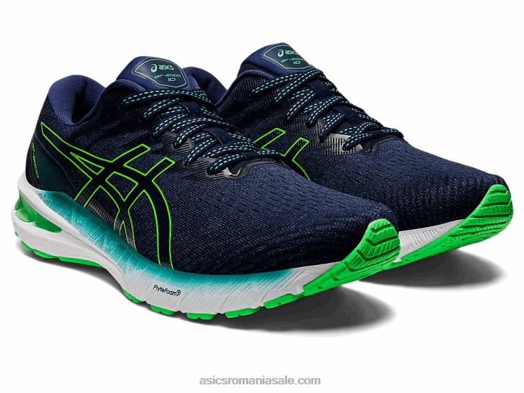Asics ocean adânc/frunză nouă gt-2000 10 lățime ZF4641244