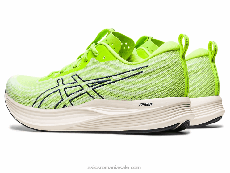 Asics pericol verde/miezul nopții evita viteza ZF464487