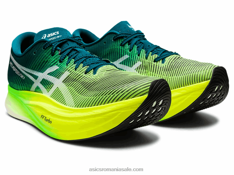 Asics pin catifea/galben de siguranță metaspeed sky+ ZF4641254