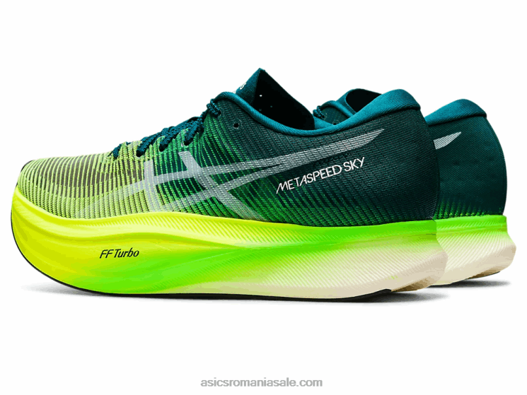Asics pin catifea/galben de siguranță metaspeed sky+ ZF4641254