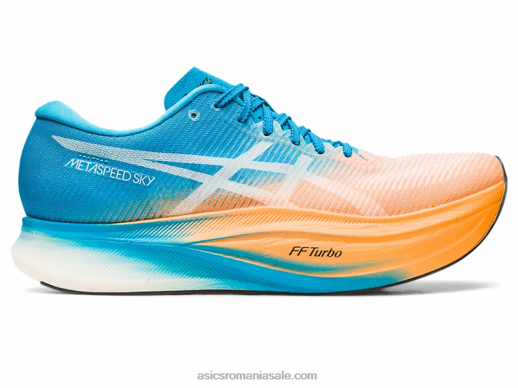 Asics pop portocaliu/albastru insula metaspeed sky+ ZF464586