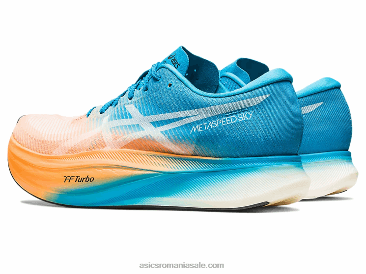 Asics pop portocaliu/albastru insula metaspeed sky+ ZF464586