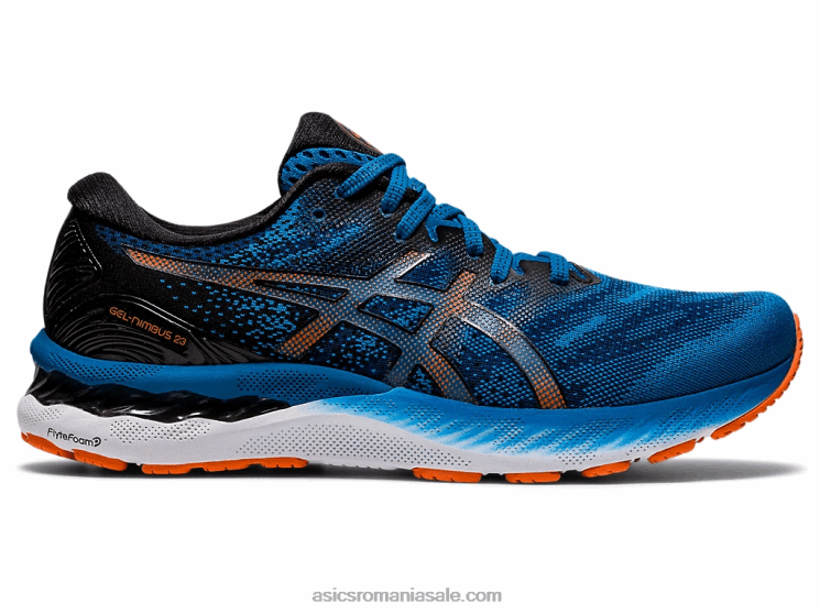 Asics renăscut albastru/negru gel-nimbus 23 ZF4641945