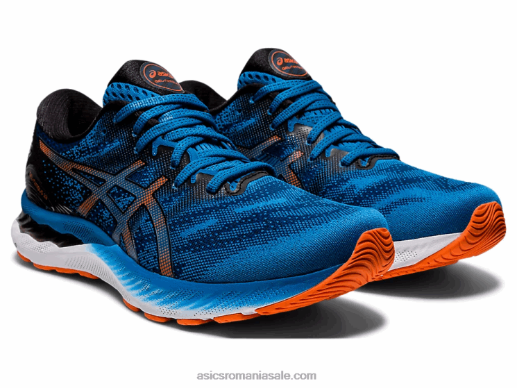 Asics renăscut albastru/negru gel-nimbus 23 ZF4641945