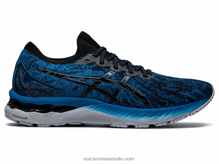Asics renăscut albastru/negru gel-nimbus 23 tricot ZF4641895