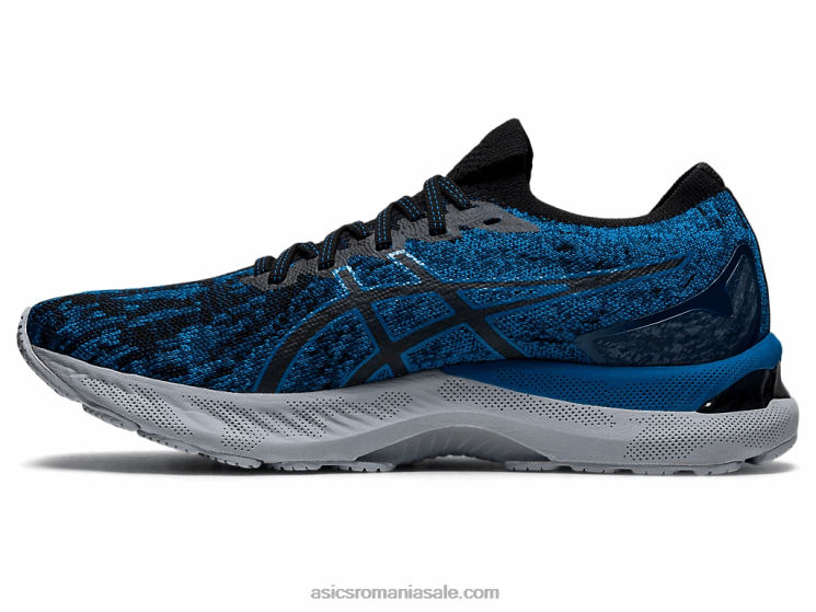 Asics renăscut albastru/negru gel-nimbus 23 tricot ZF4641895
