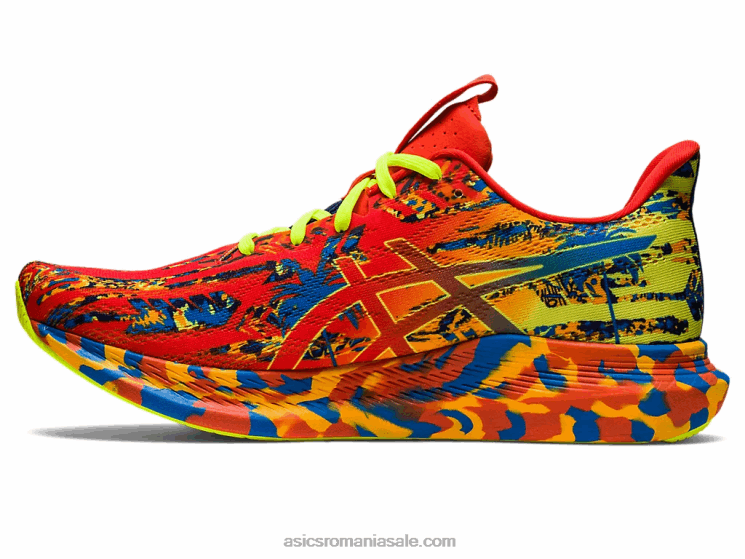 Asics roșie cherry/galben de siguranță noosa tri 14 ZF4641155