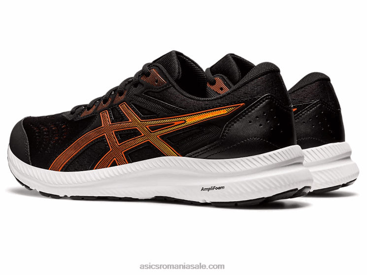 Asics roșie neagră/cherry conținut de gel 8 ZF464722
