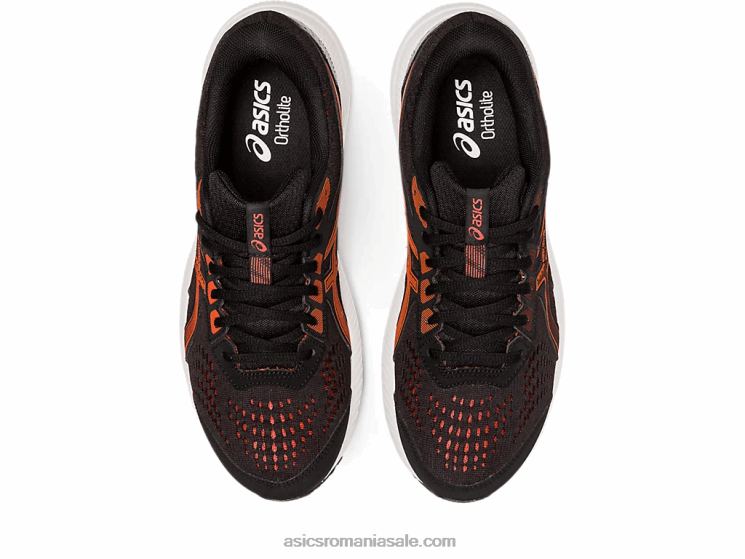 Asics roșie neagră/cherry conținut de gel 8 ZF464722