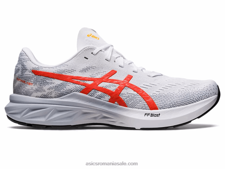Asics roșii albe/cherry dinablast 3 ZF464792