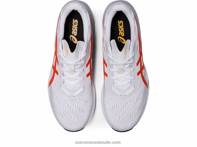 Asics roșii albe/cherry dinablast 3 ZF464792