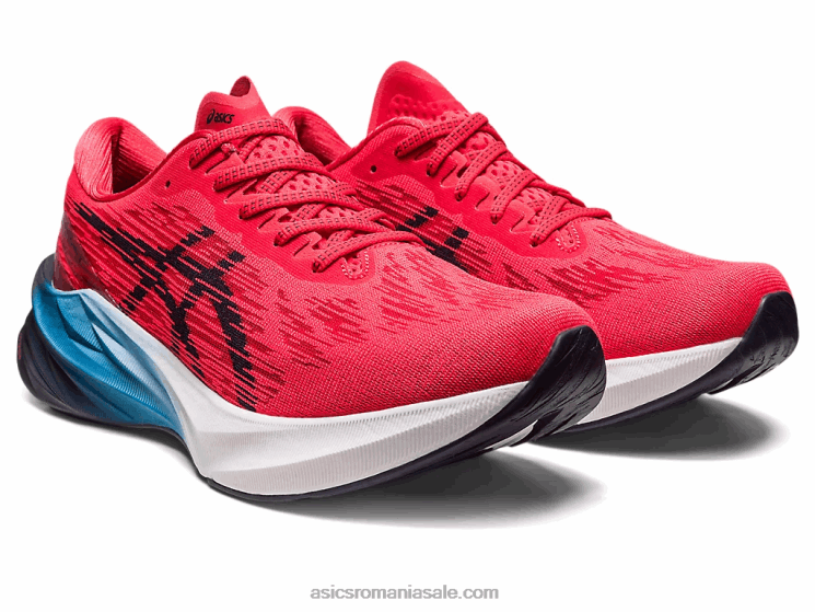 Asics roșu electric/miezul nopții novablast 3 ZF464396
