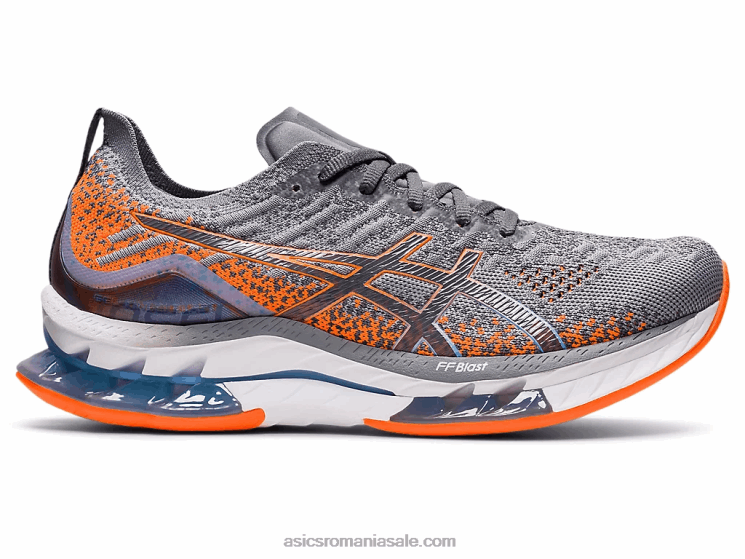 Asics sheet rock/portocaliu șocant gel-kinsei blast ZF464600