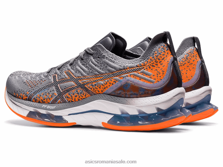 Asics sheet rock/portocaliu șocant gel-kinsei blast ZF464600