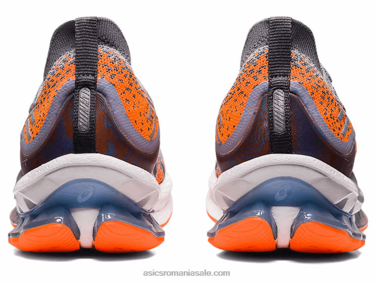 Asics sheet rock/portocaliu șocant gel-kinsei blast ZF464600
