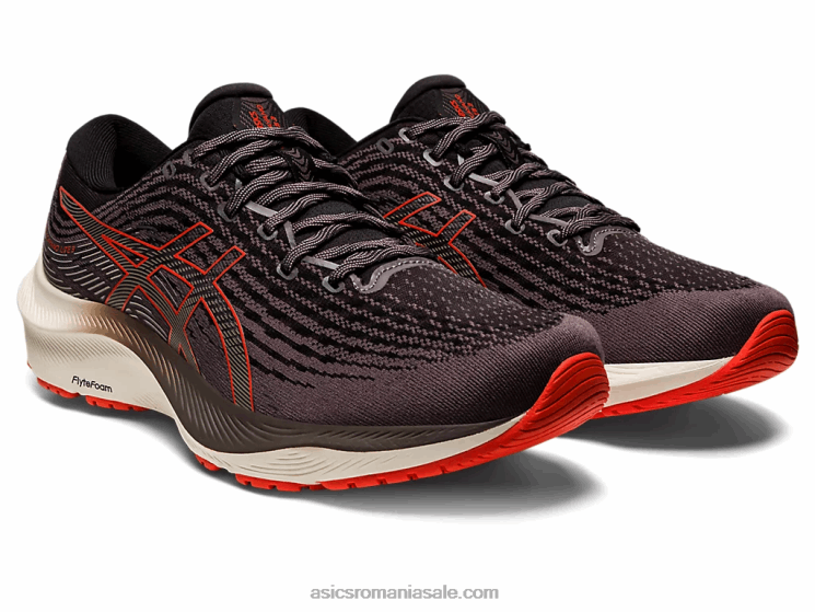 Asics smoke shadow/roșie cherry gel-kayano lite 3 ZF464827