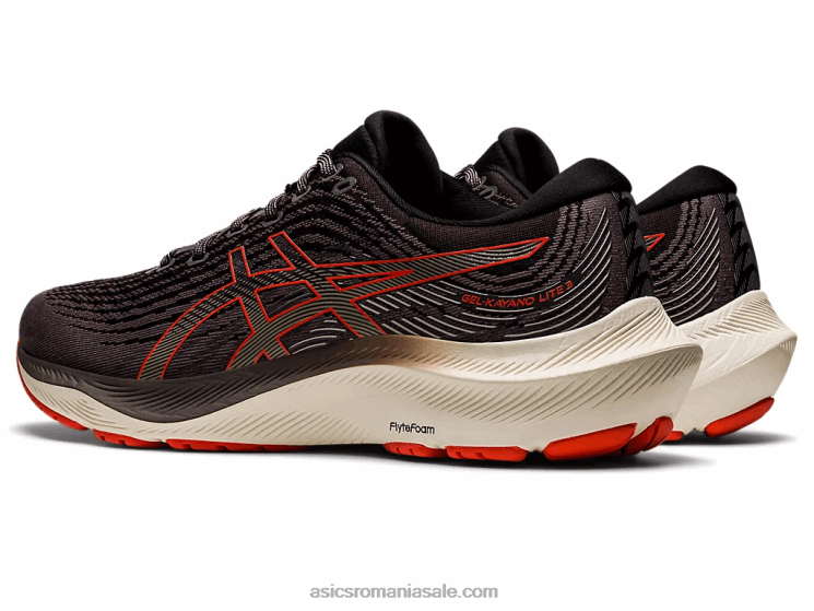 Asics smoke shadow/roșie cherry gel-kayano lite 3 ZF464827