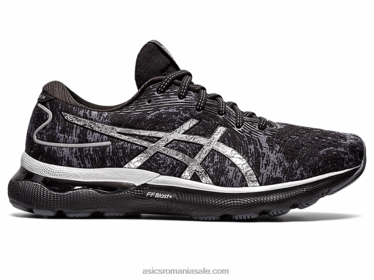 Asics suport gri/argintiu pur gel-nimbus 24 platină ZF4641525