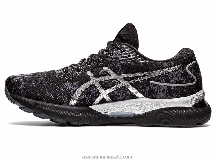 Asics suport gri/argintiu pur gel-nimbus 24 platină ZF4641525