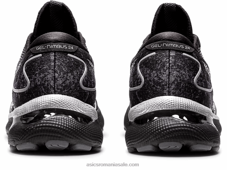 Asics suport gri/argintiu pur gel-nimbus 24 platină ZF4641525