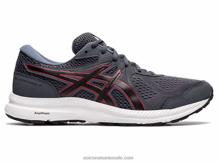 Asics suport gri/rosu clasic conținut de gel 7 ZF4641947