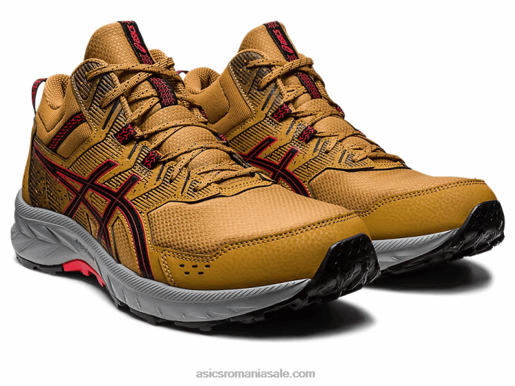 Asics tan presidio/electric red gel-venture 9 mt ZF464121