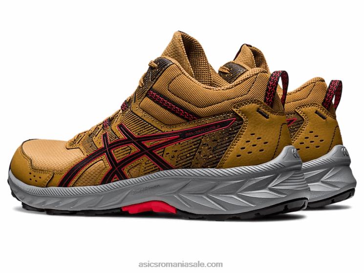 Asics tan presidio/electric red gel-venture 9 mt ZF464121