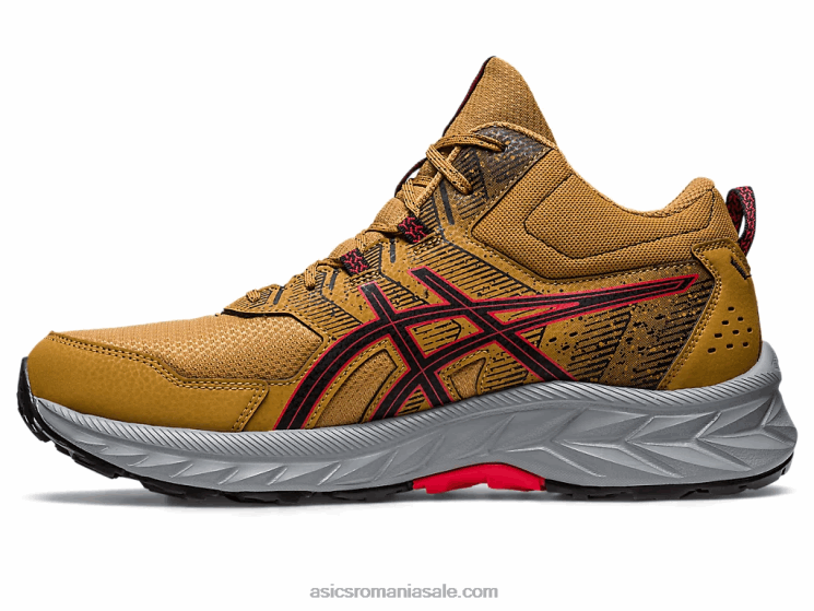 Asics tan presidio/electric red gel-venture 9 mt ZF464121