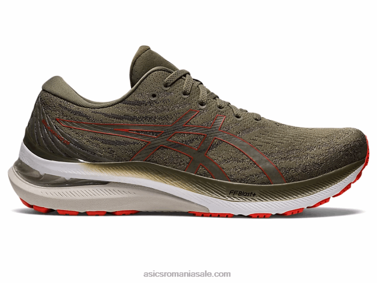 Asics verde de manta/roșie cherry gel-kayano 29 ZF464945