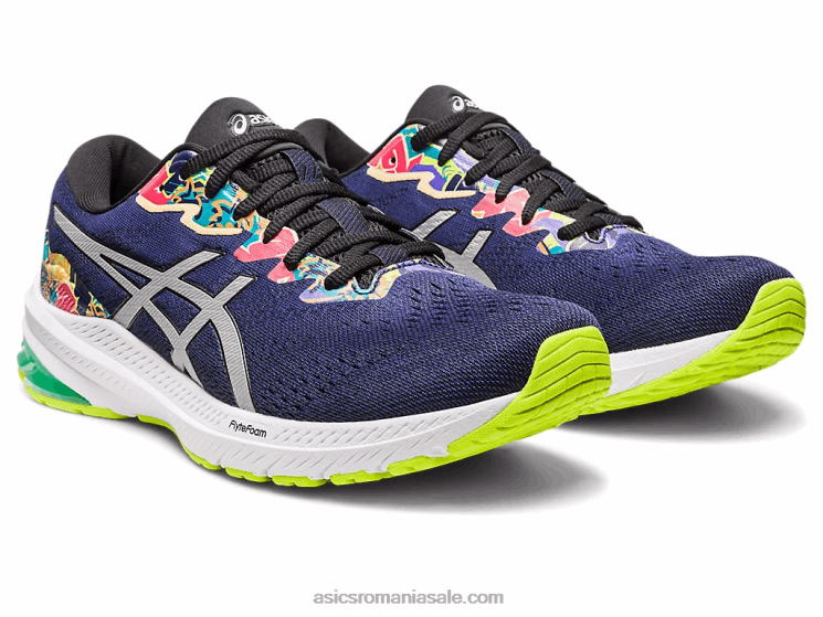 Asics zest de lime/spectacol de lime gt-1000 11 extra-wide lite-show ZF464189