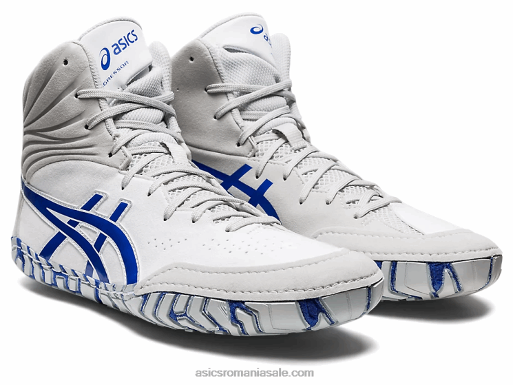 Asics alb/lapis lazuli albastru agresor 5 ZF4641096