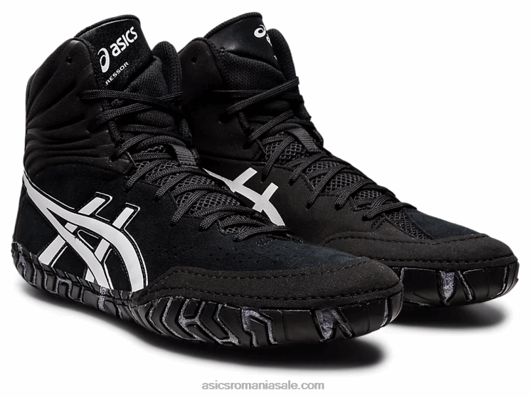 Asics alb negru agresor 5 ZF4641089