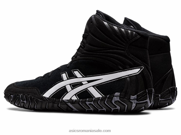 Asics alb negru agresor 5 ZF4641089