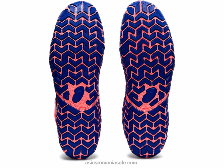 Asics corai aprins/albastru lapis lazuli agresor 4 ZF4641833