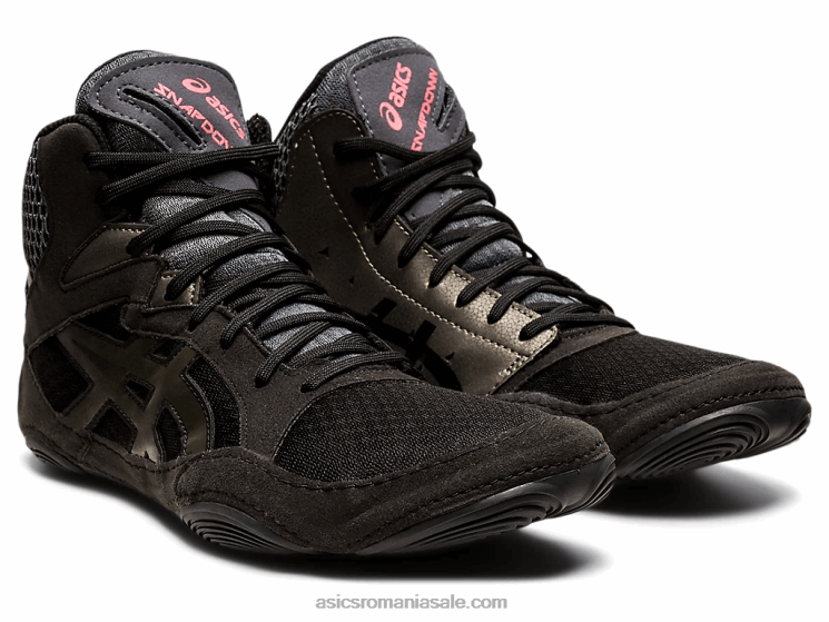 Asics negru/gunmetal snapdown 3 lățime ZF4641820
