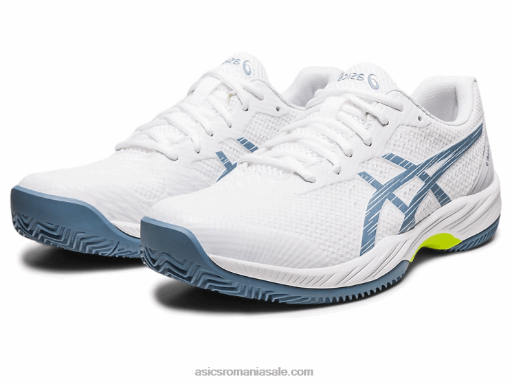Asics alb/albastru oțel gel-game 9 lut/oc ZF464439
