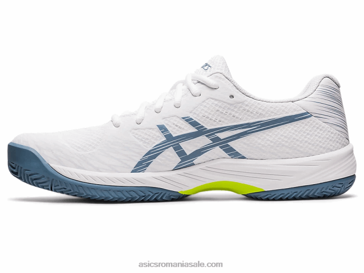 Asics alb/albastru oțel gel-game 9 lut/oc ZF464439