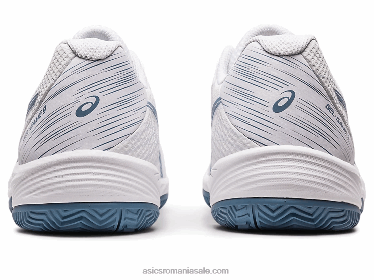 Asics alb/albastru oțel gel-game 9 lut/oc ZF464439