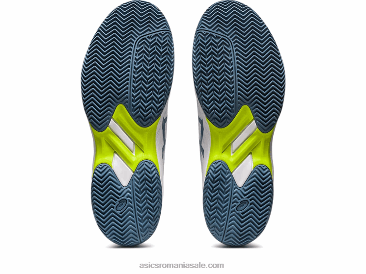 Asics alb/albastru oțel gel-game 9 lut/oc ZF464439