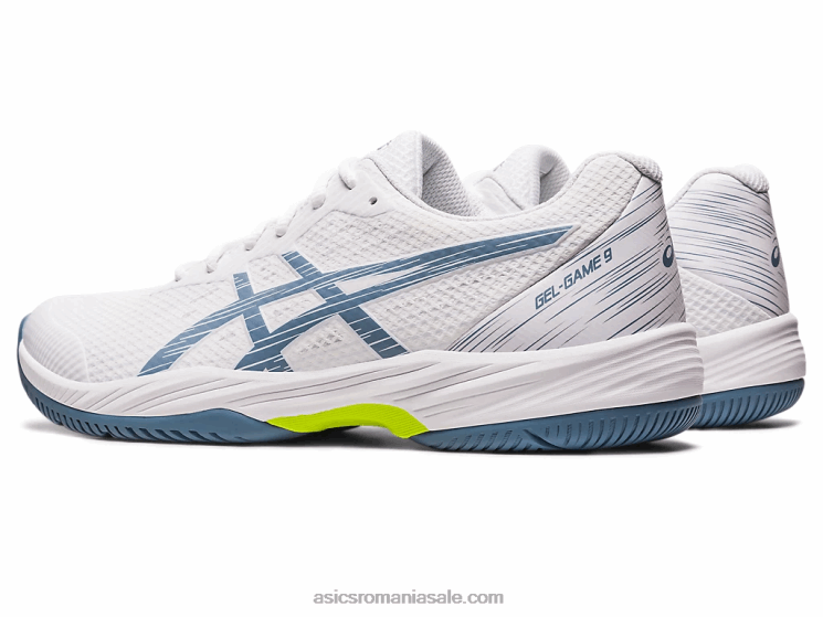 Asics alb/albastru oțel joc-gel 9 ZF464410