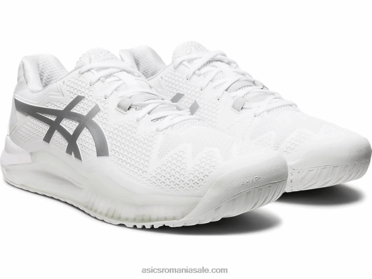 Asics alb/argint pur rezoluție gel 8 ZF4642007