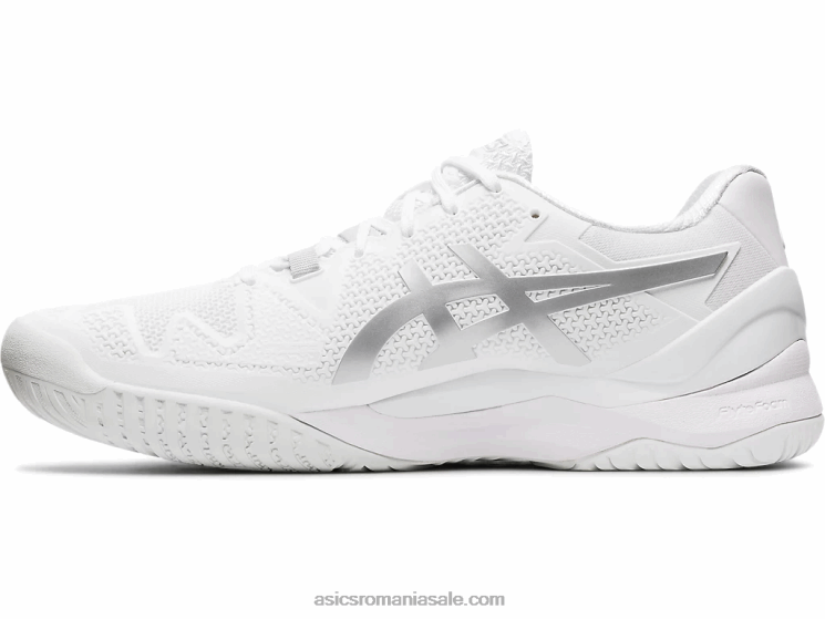 Asics alb/argint pur rezoluție gel 8 ZF4642007