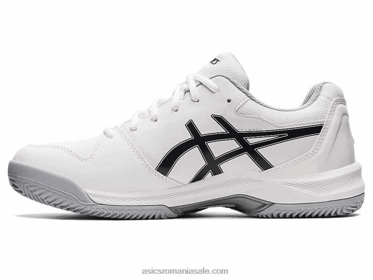 Asics alb negru gel-dedicat 7 argilă ZF4641583