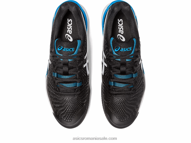 Asics alb negru gel-rezoluție 9 argilă ZF464405