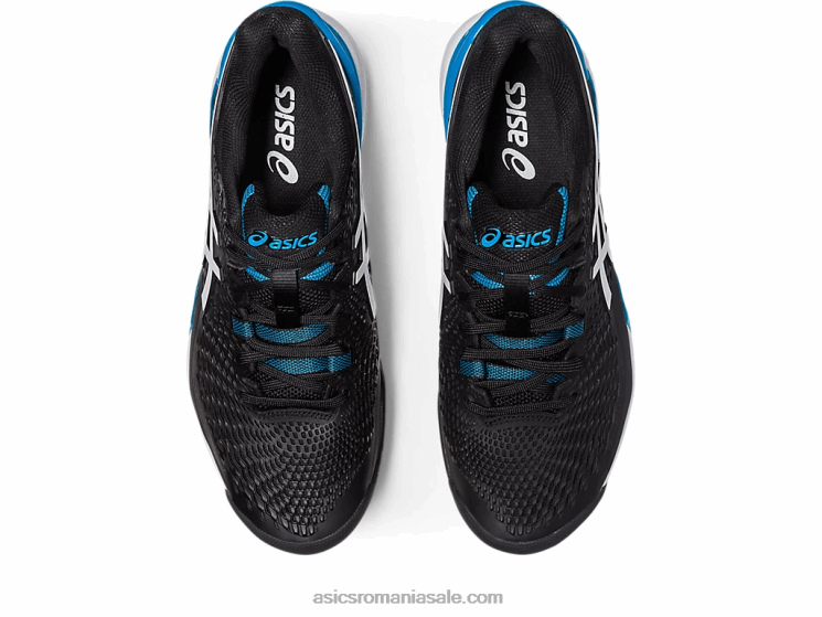 Asics alb negru gel-rezoluție 9 oc lățime ZF464567