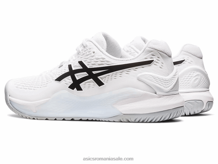 Asics alb negru rezoluție gel 9 ZF464354