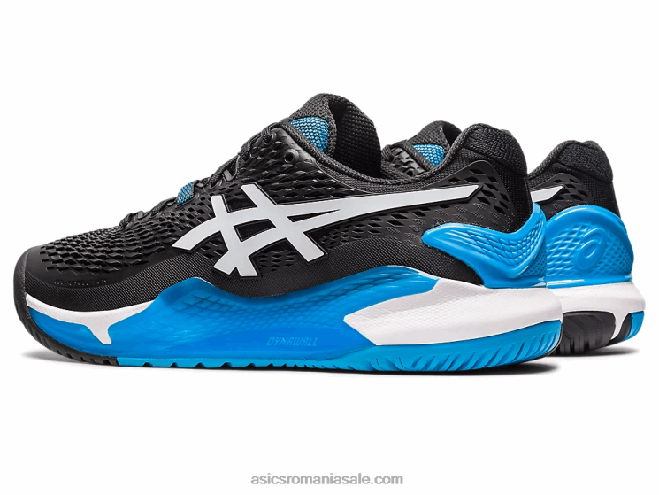 Asics alb negru rezoluție gel 9 ZF464355